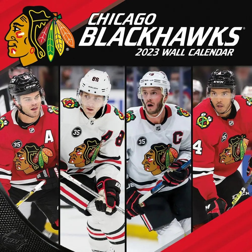 NHL Chicago Blackhawks 2023 Wall Calendar Calendars For All