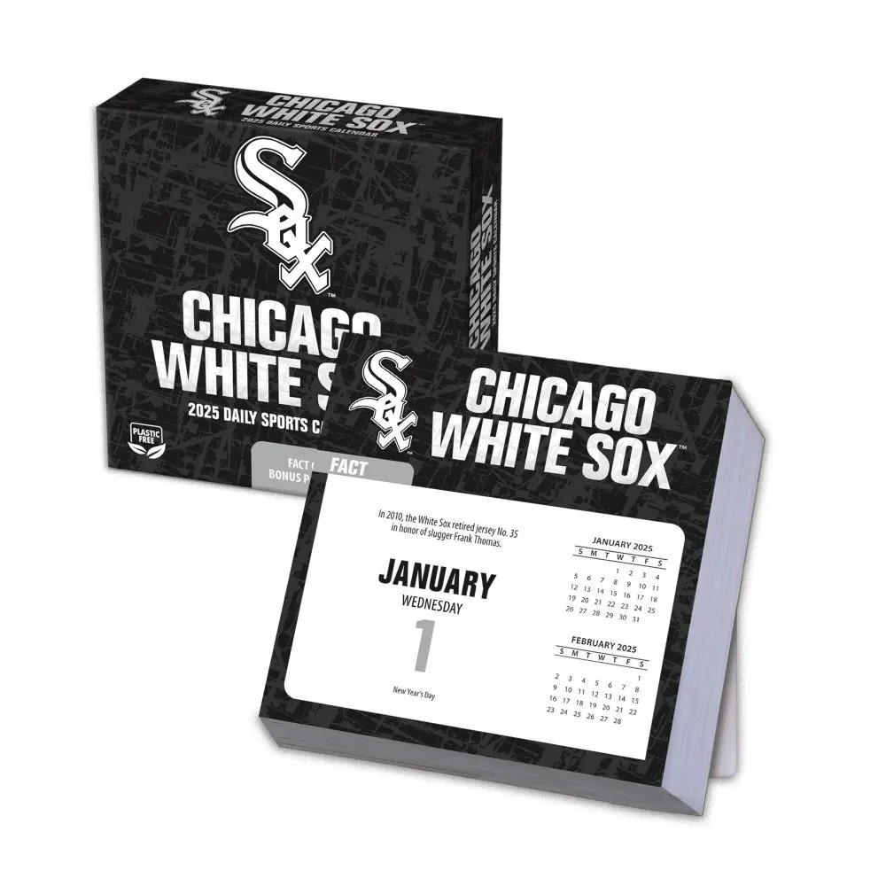 MLB Chicago White Sox 2025 Desk Calendar