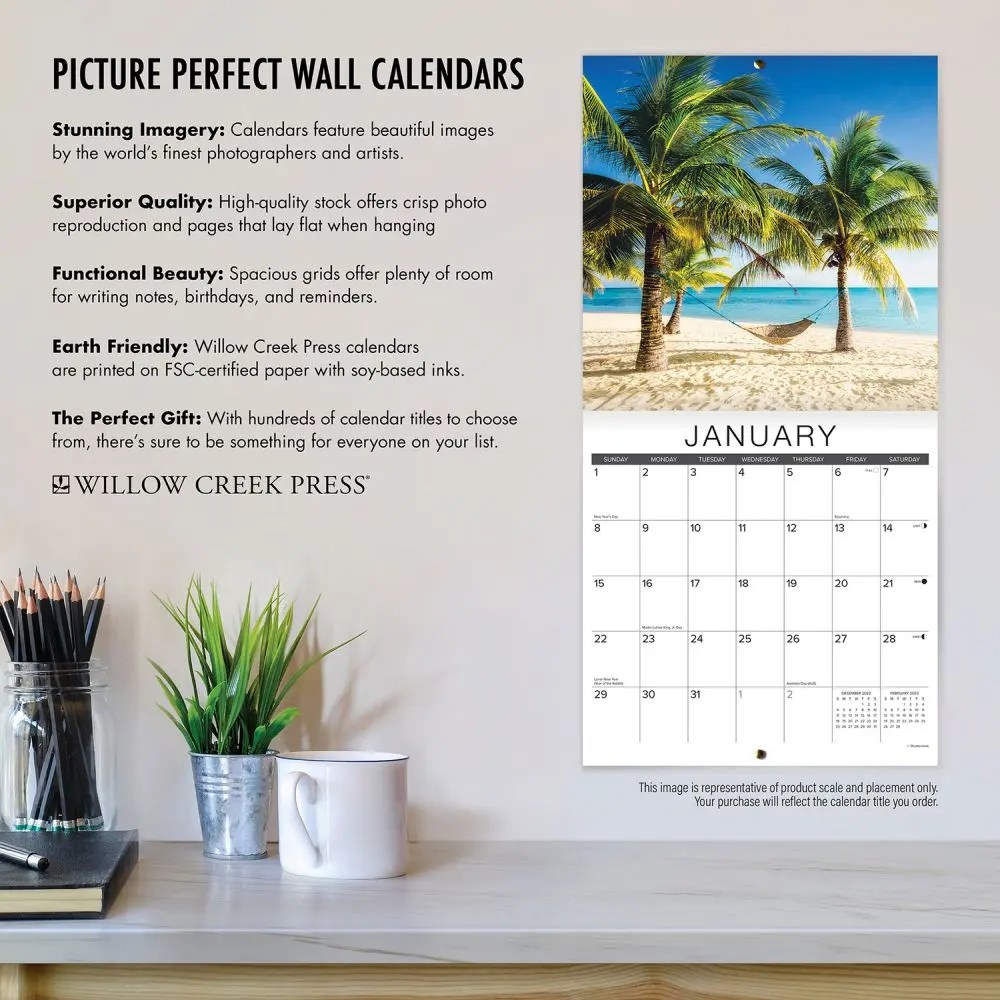Sloth Yoga Calendar 2024 Sloth Yoga 2023 Wall Calendar