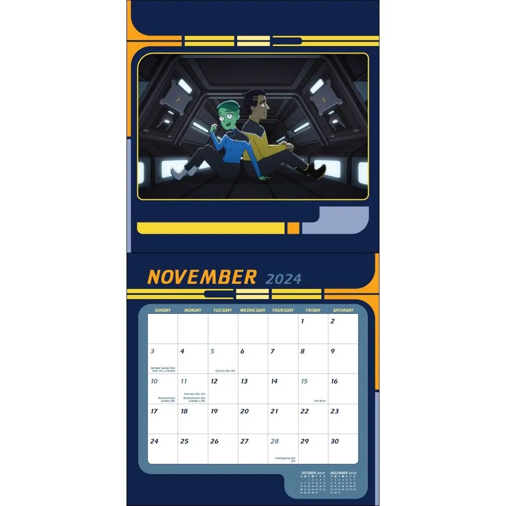 Star Trek Calendar 2024