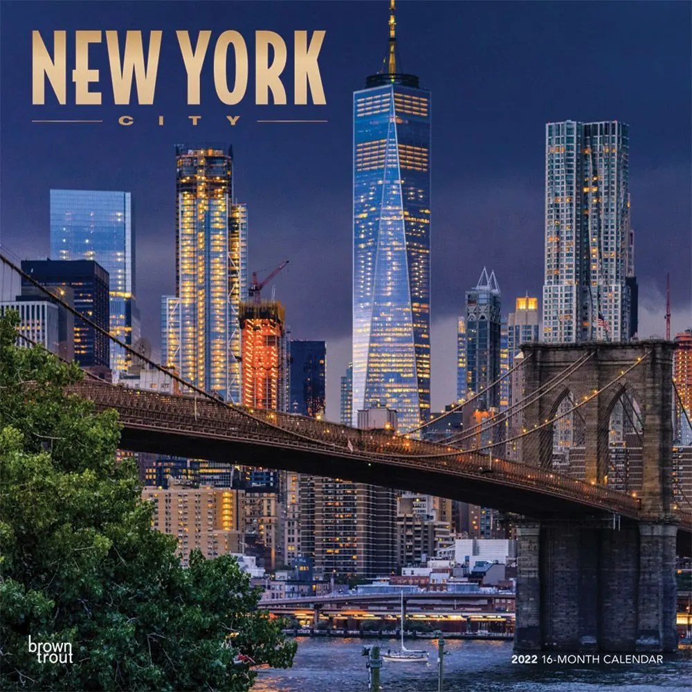 New York City 2022 Wall Calendar