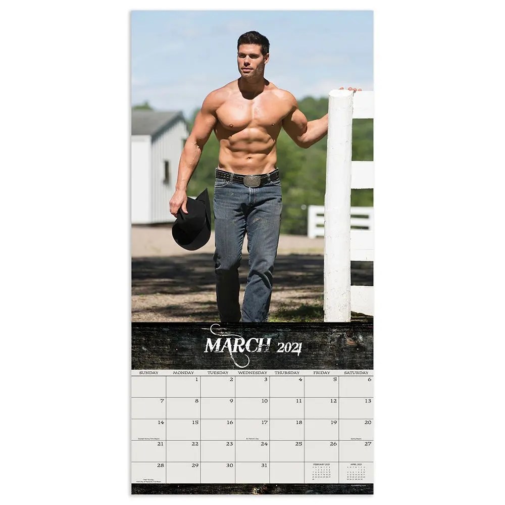 Cowboys Wall Calendar