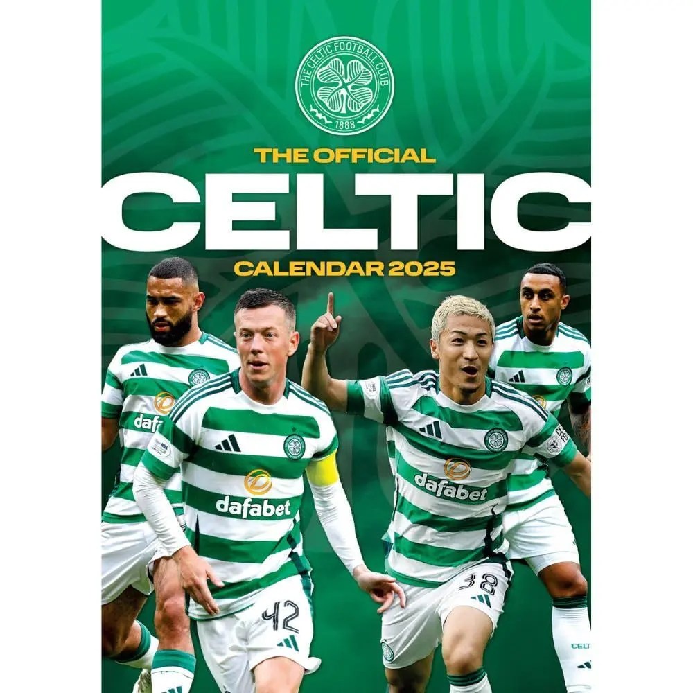 Celtic FC Poster 2025 Wall Calendar