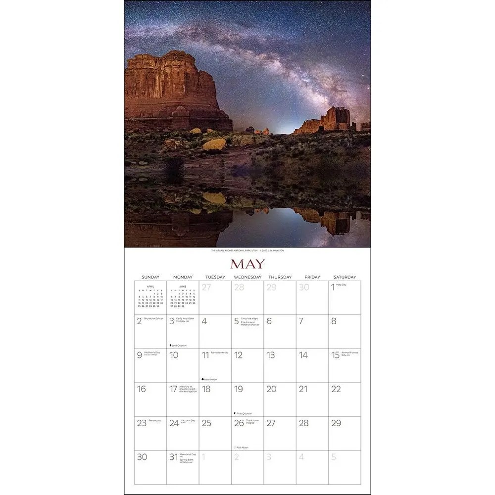 Galaxy Of Stars Wall Calendar