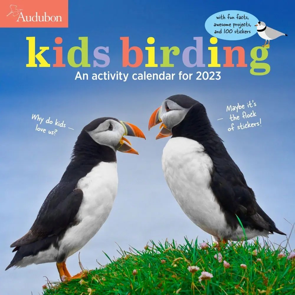 audubon calendar 2023 Audubon Kids Birding 2023 Wall Calendar