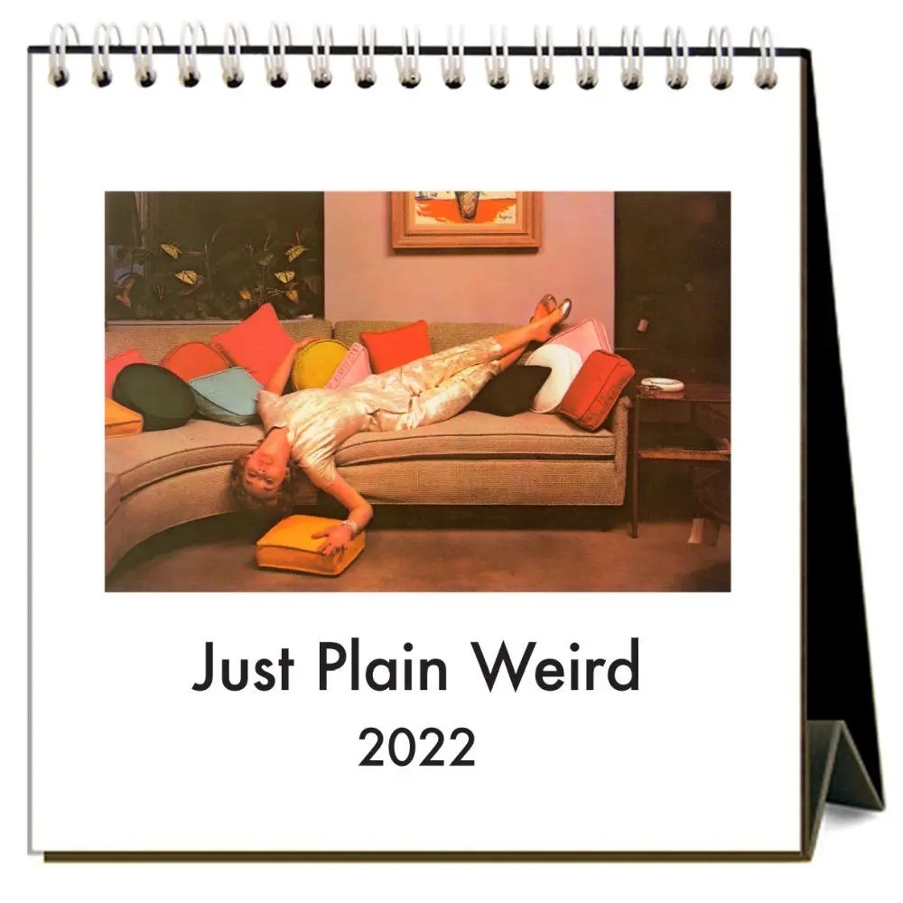 Just Plain Weird 2022 Desk Calendar