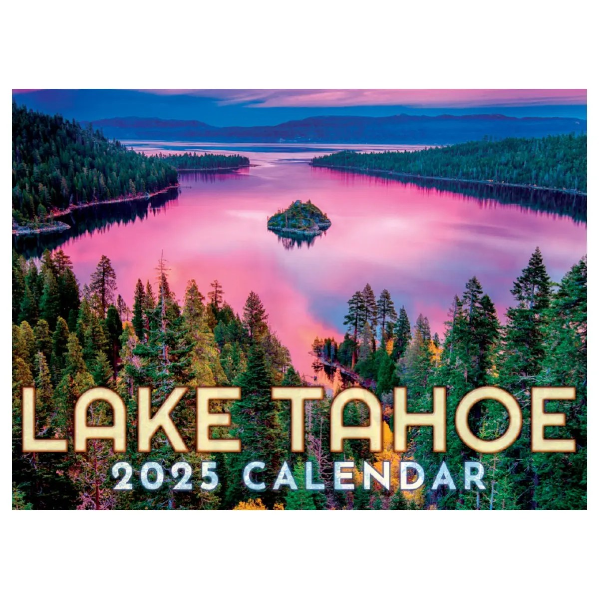 Lake Tahoe 2025 Wall Calendar