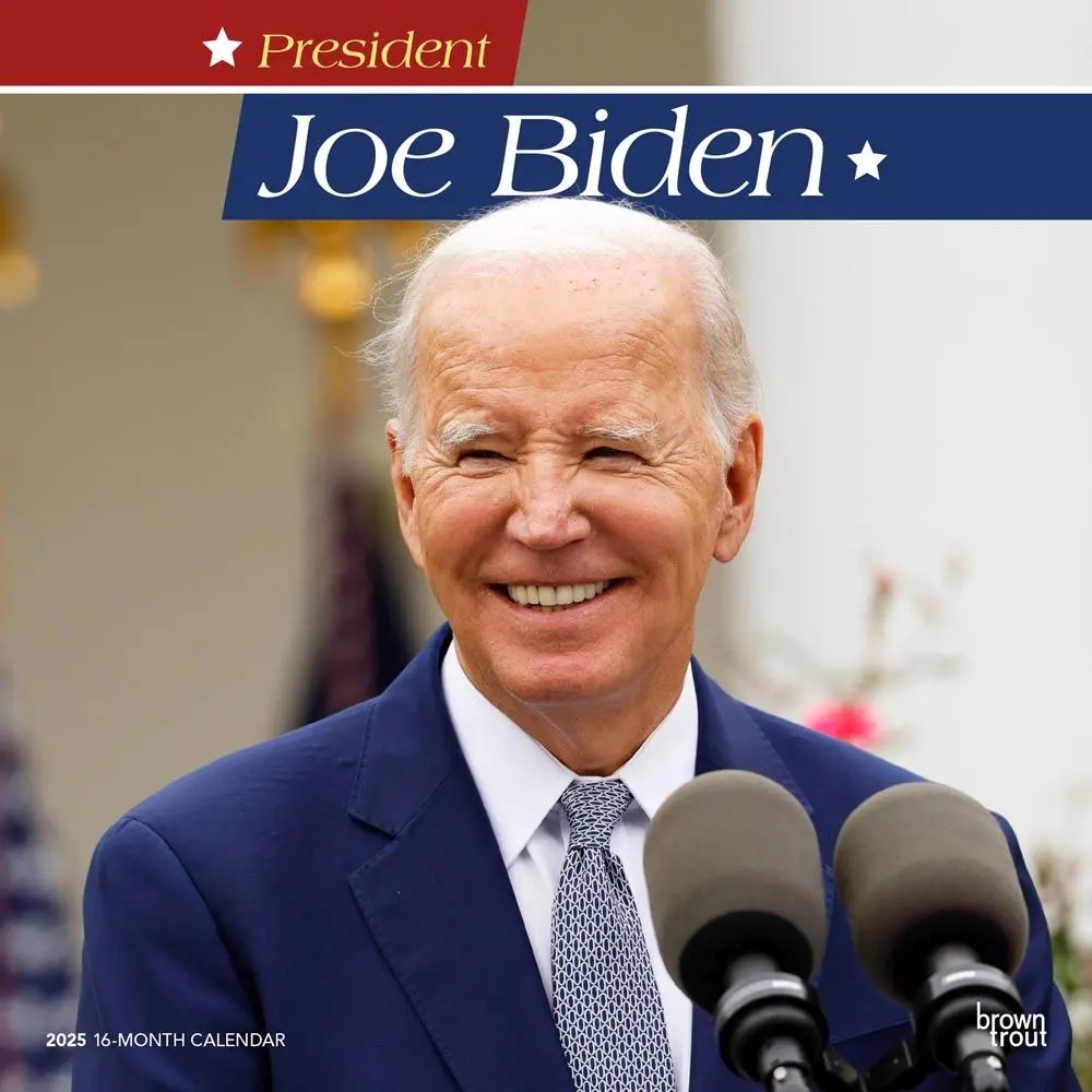 Joe Biden 2025 Wall Calendar