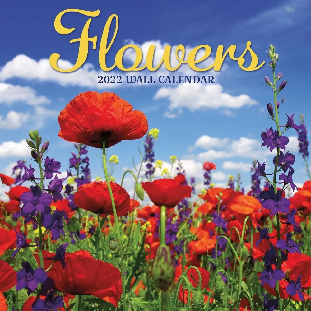 Flowers 2022 Wall Calendar