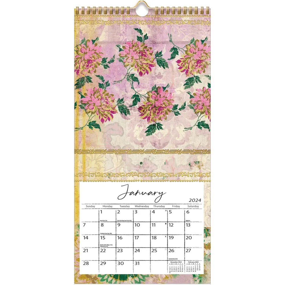 Copper Vie Calendar 2024 Patina Vie Vertical 2024 Wall Calendar
