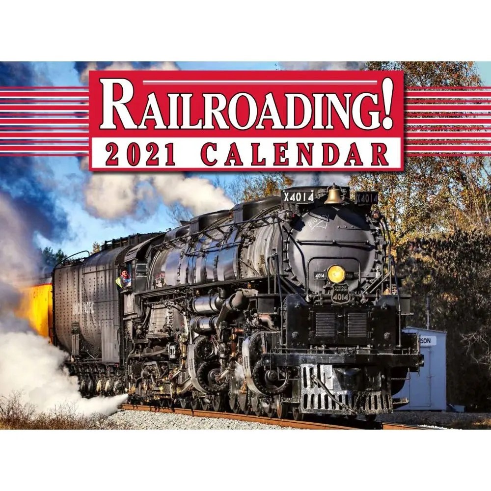 Trains Railroading Wall Calendar