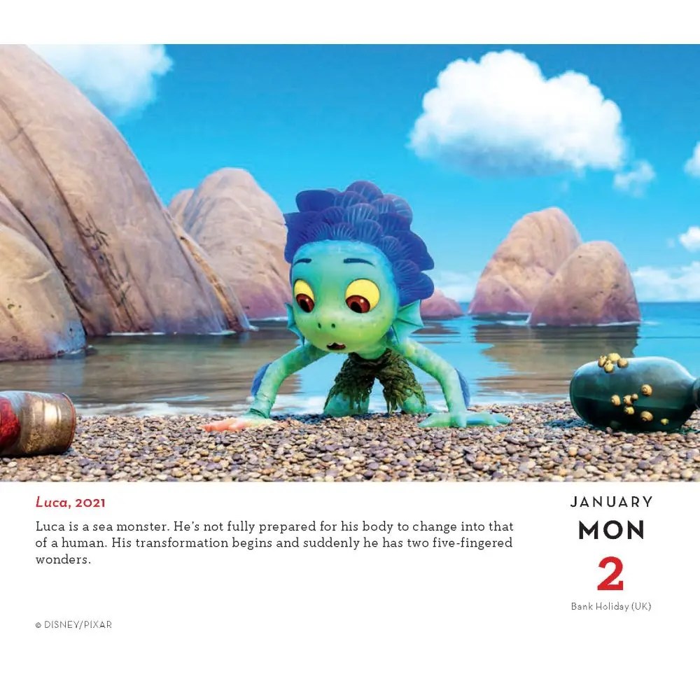 Disney A Year of Animation 2023 Daily Calendar