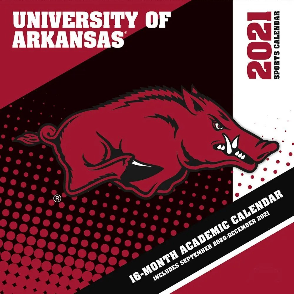 2021 Arkansas Razorbacks Calendars