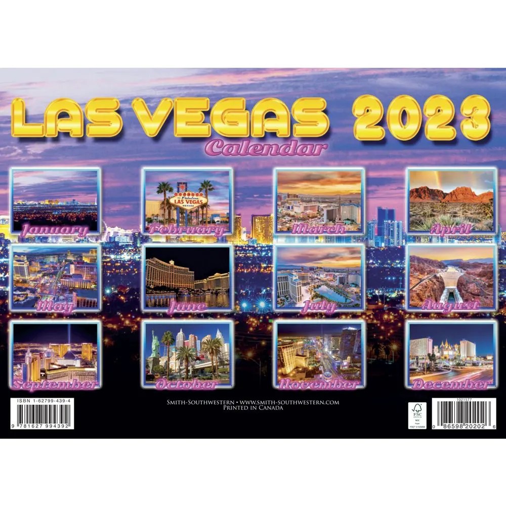 Las Vegas Convention Calendar April 2024 Las Vegas 2023 Wall Calendar