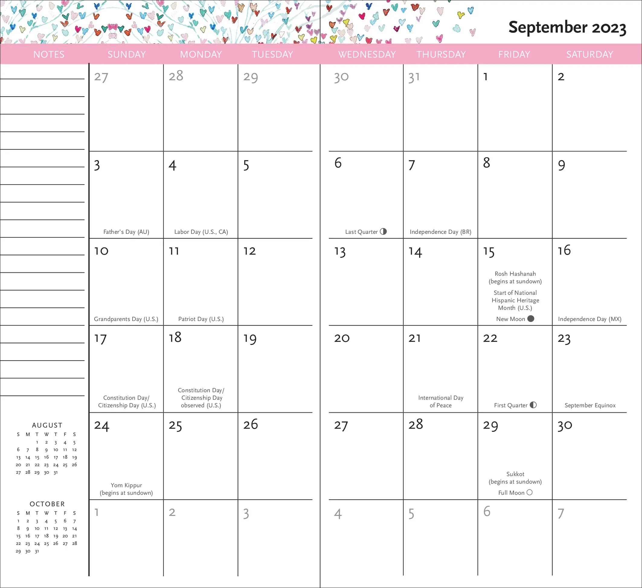 Great Hearts 2024 19 Calendar Tree Of Hearts 2023 2 Year Pocket Planner