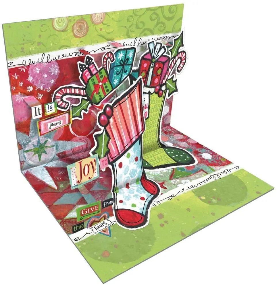 Happy Christmas PopUp Christmas Cards by Lori Siebert
