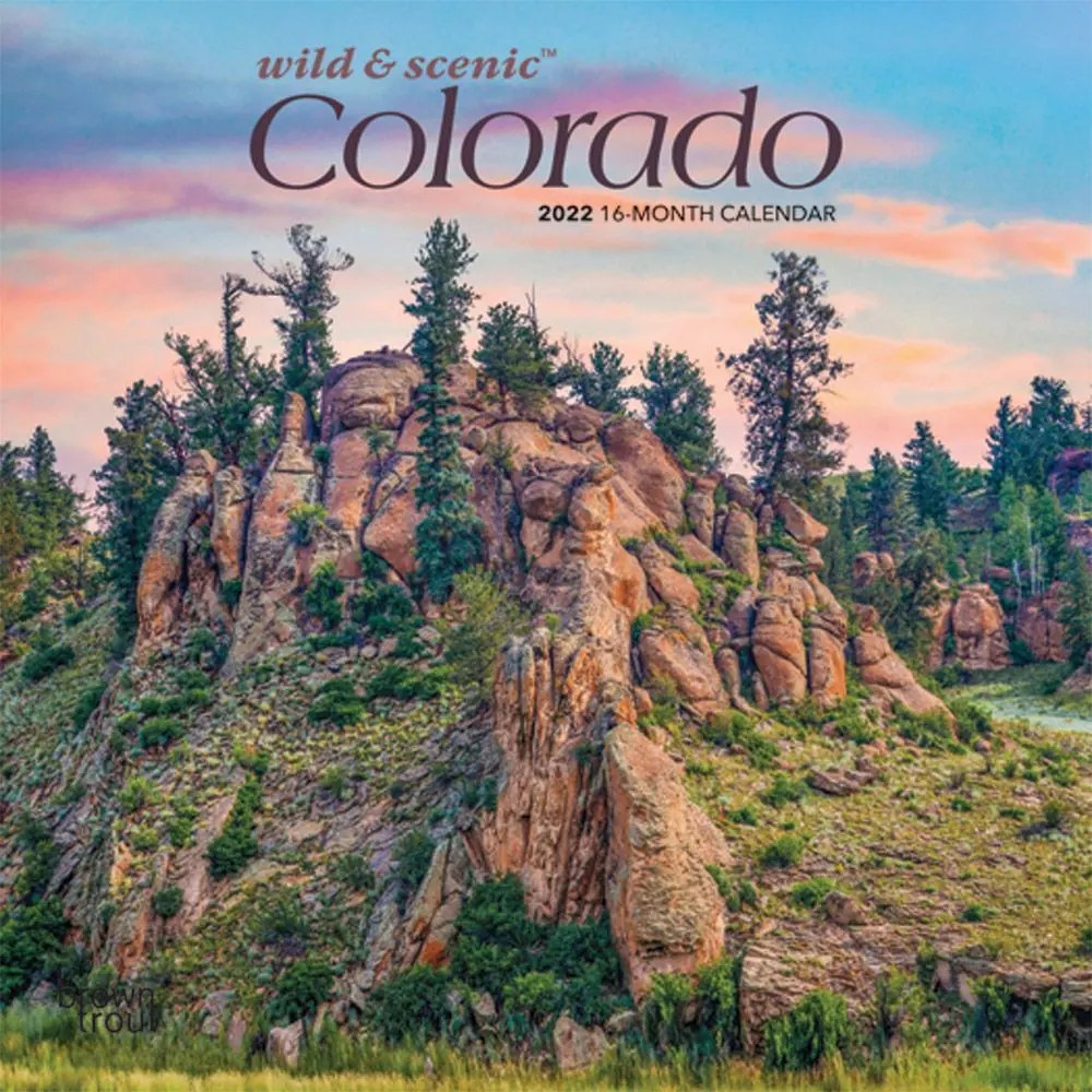 Colorado Wild and Scenic 2022 Mini Wall Calendar