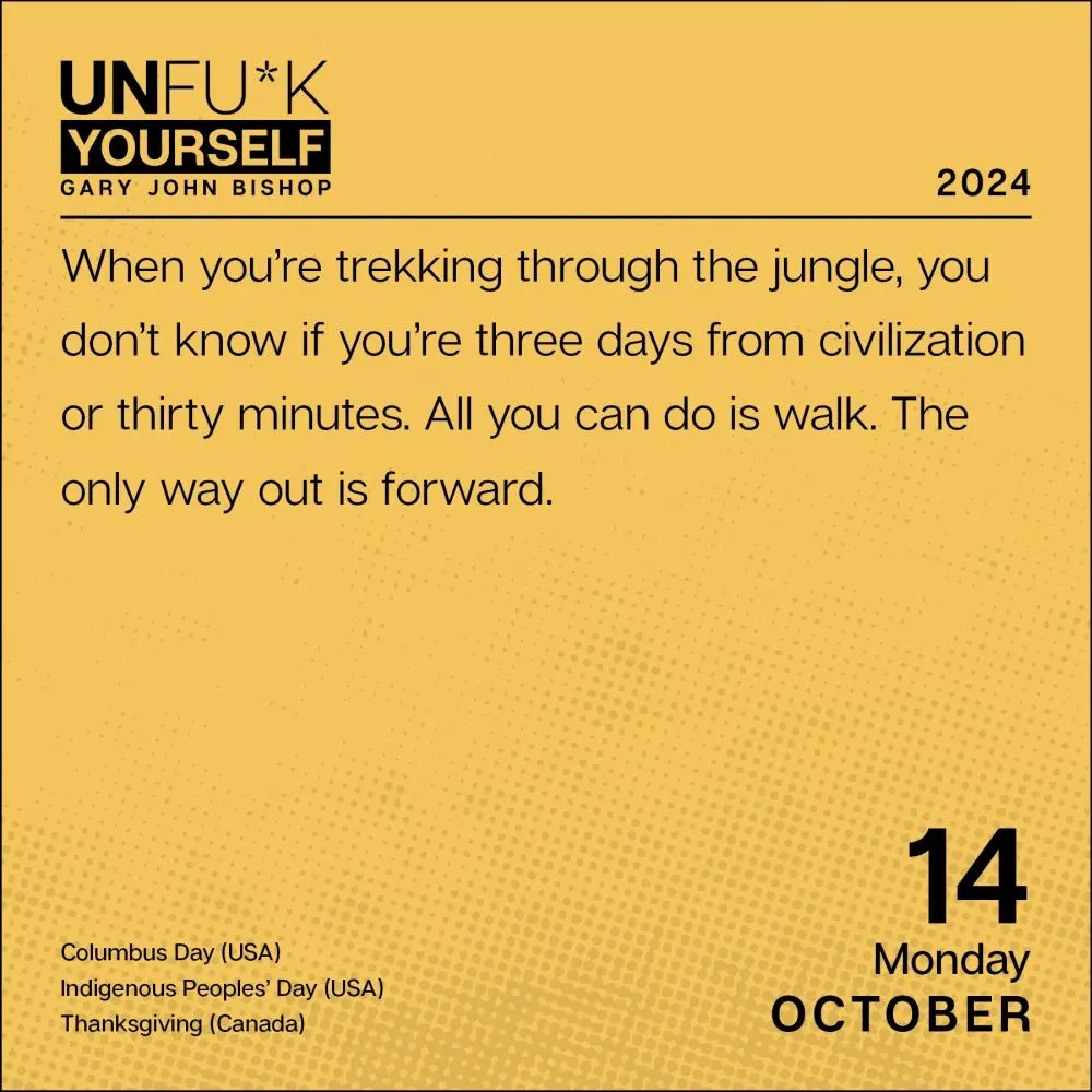 Unf*ck Yourself 2024 Desk Calendar