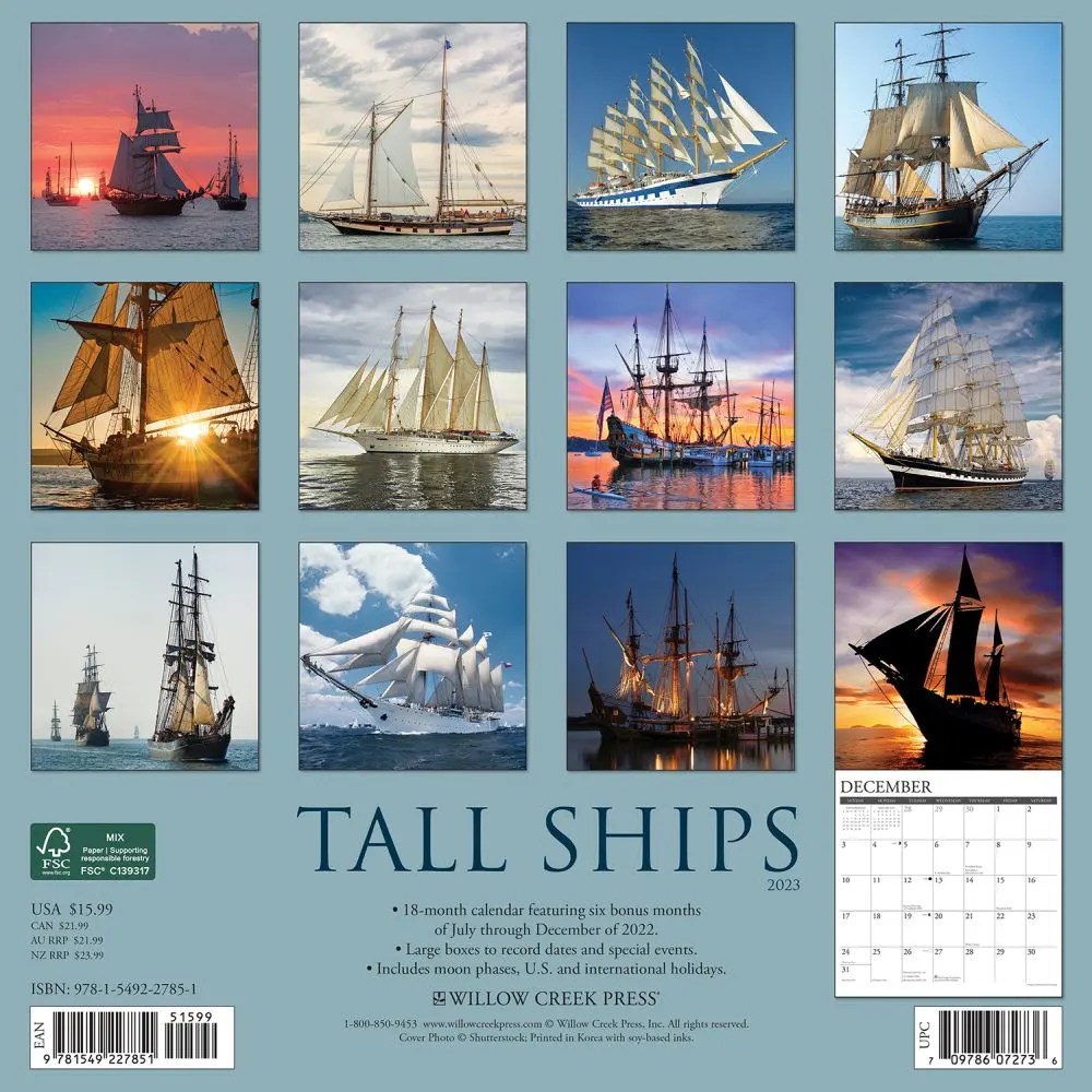 Tall Ships 2023 Schedule T2023G