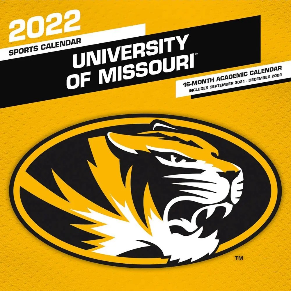mizzou 2023 calendar Missouri Tigers 2022 Wall Calendar - Calendars.com