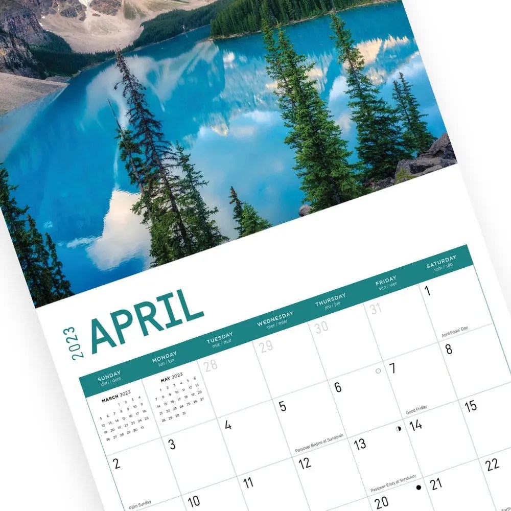 BanffNationalPark2023WallCalendar