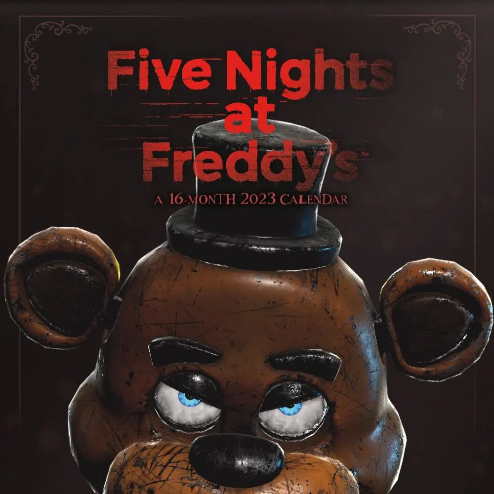 Five Nights Of Freddy Advent Calendar Printable Word Searches