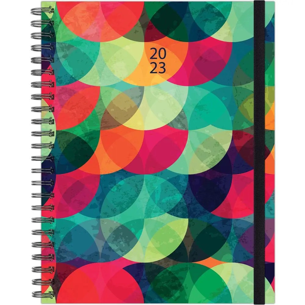 Colored Circles 2023 Planner by Willow Creek Press Calendars For All