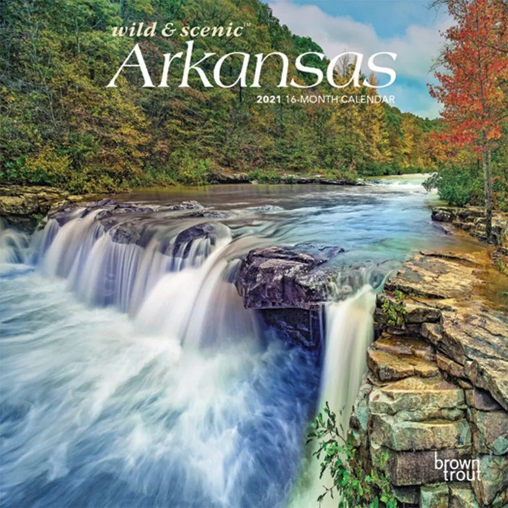 Arkansas Mini Wall Calendar