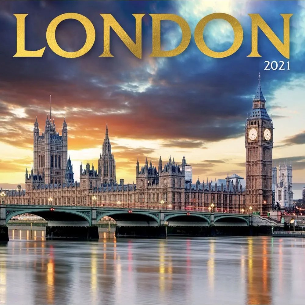 London 2021 Wall Calendar