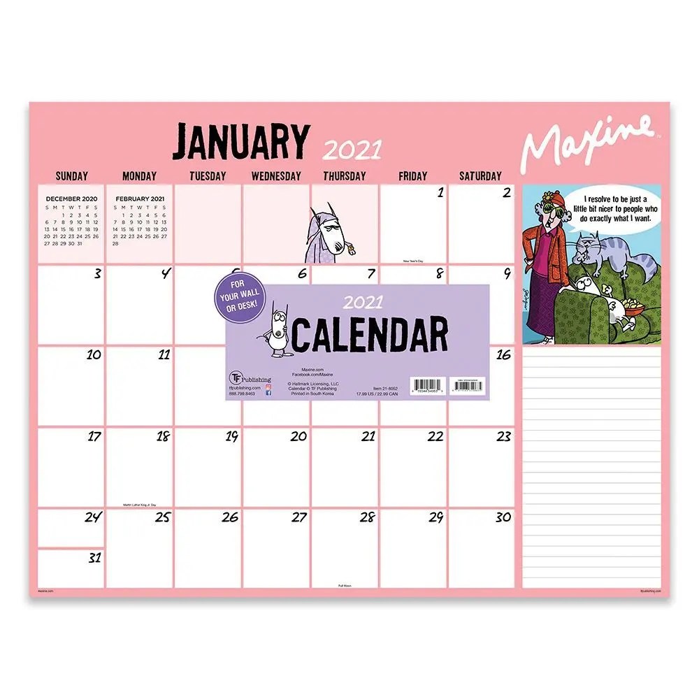 maxine desk calendar 2023 kohls Maxine Desk Calendar