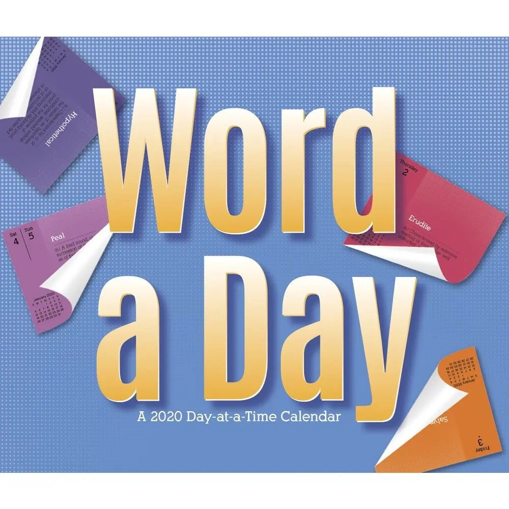 Word a Day Desk Calendar