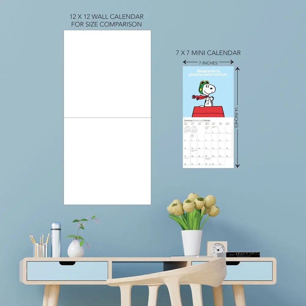 Peanuts 2025 Mini Wall Calendar