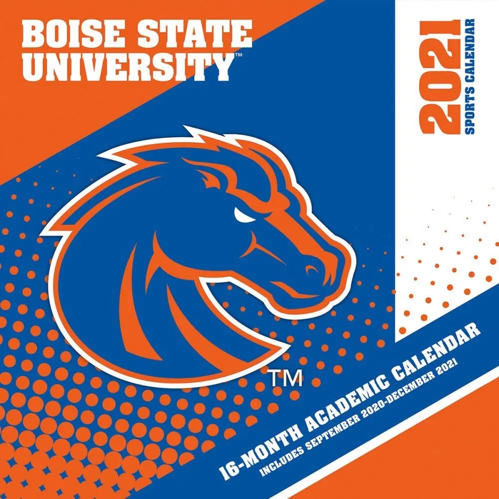 Boise State Broncos Wall Calendar