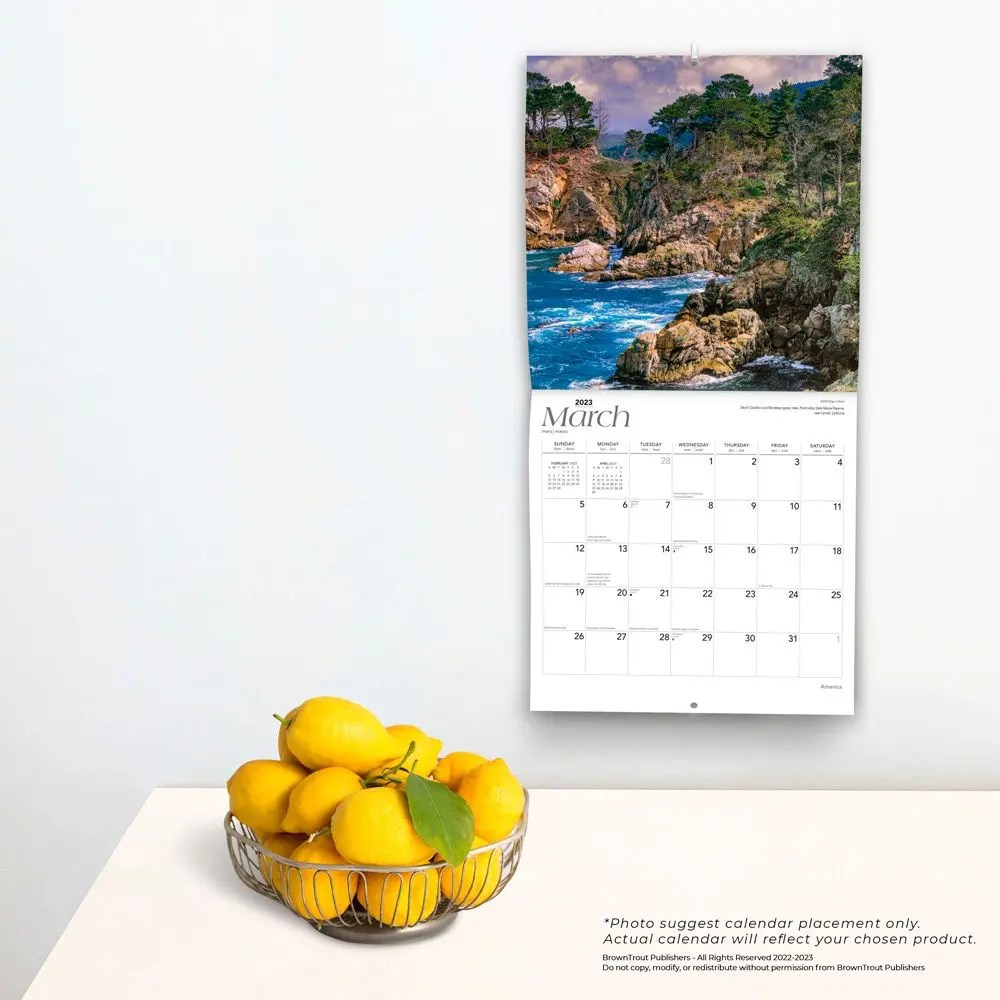 america 2023 calendar America 2023 Wall Calendar SV