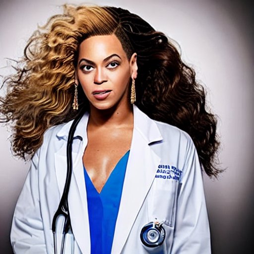 stabilityai/stablediffusion · beyonce as a doctor