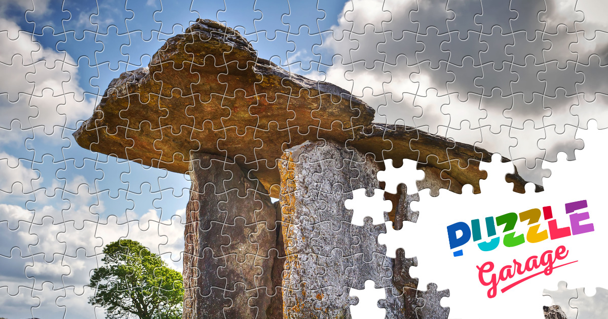 Dolmen Pulnabron Jigsaw Puzzle (Countries, Ireland) Puzzle Garage