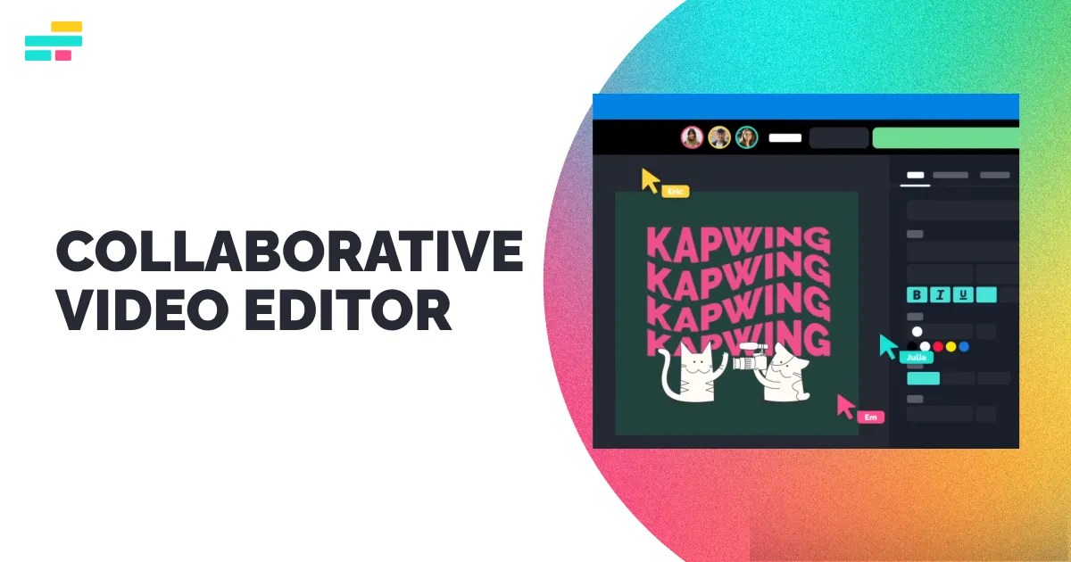 Collaborative Video Editing Edit Videos Together in Real Time