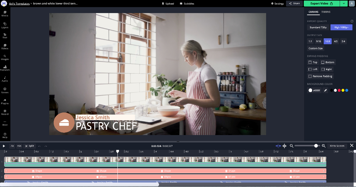 Free Customizable Lower Third Templates — Kapwing