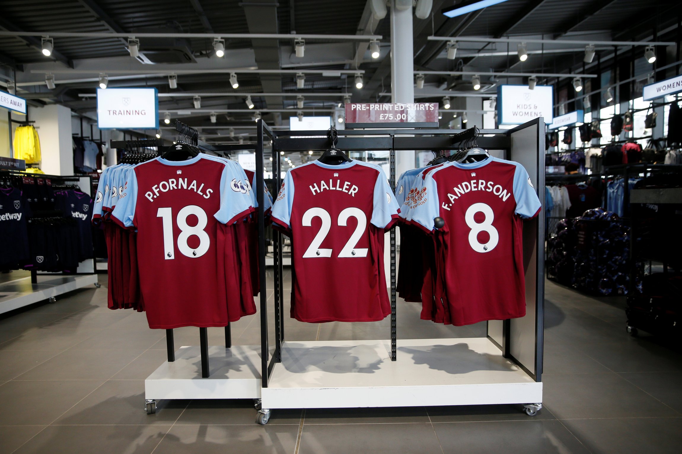 West Ham Kit 21/22 West Ham United 20 21 Home Kit On orders over £