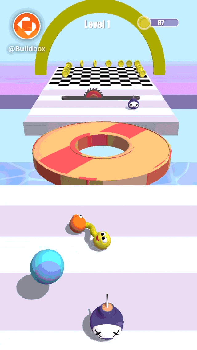 Buildbox World Bit Roundup Dude Surfer Color, Kubb Chess, Swing Dude