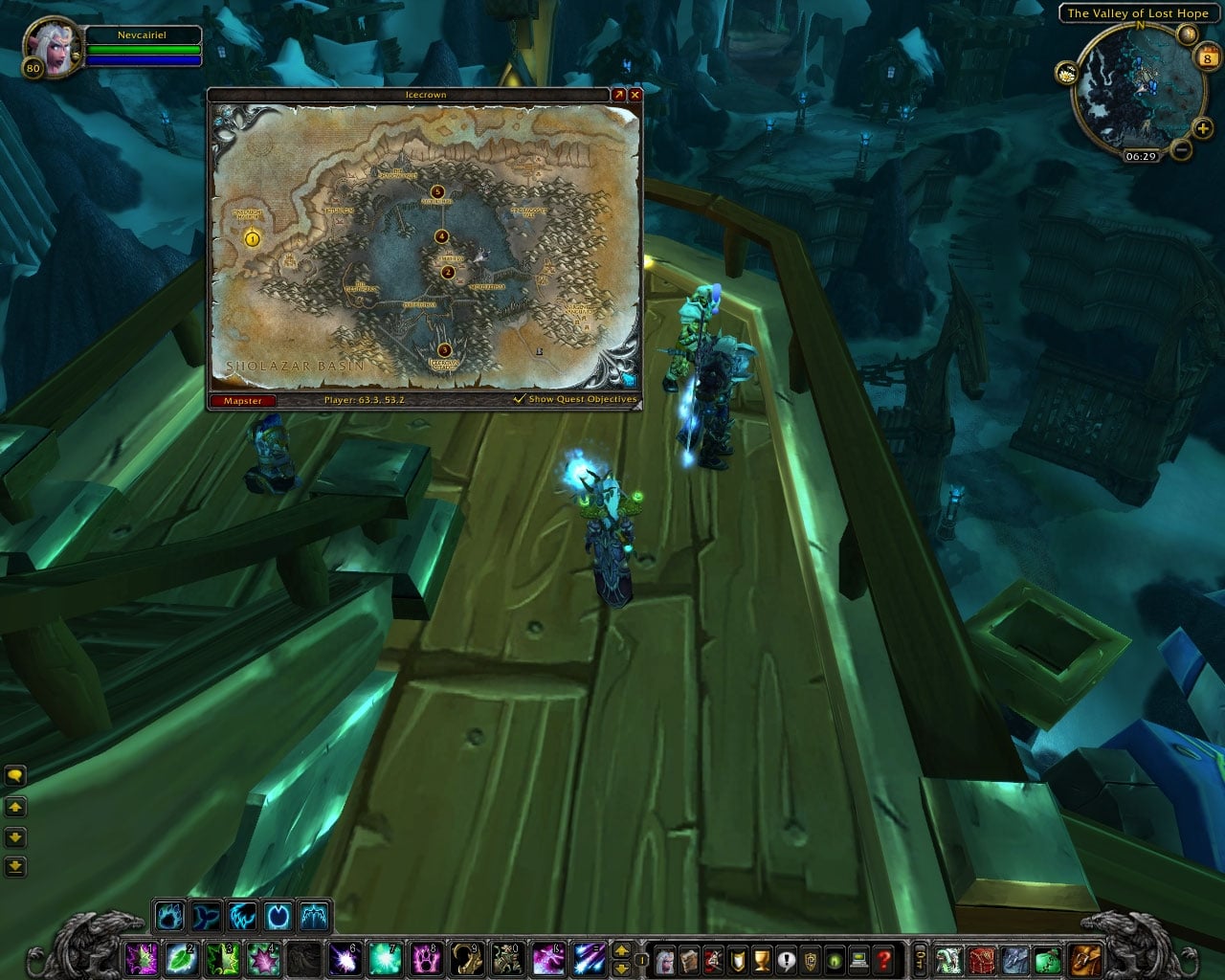 Mapster Map, Coords, Compasses World of Warcraft AddOns