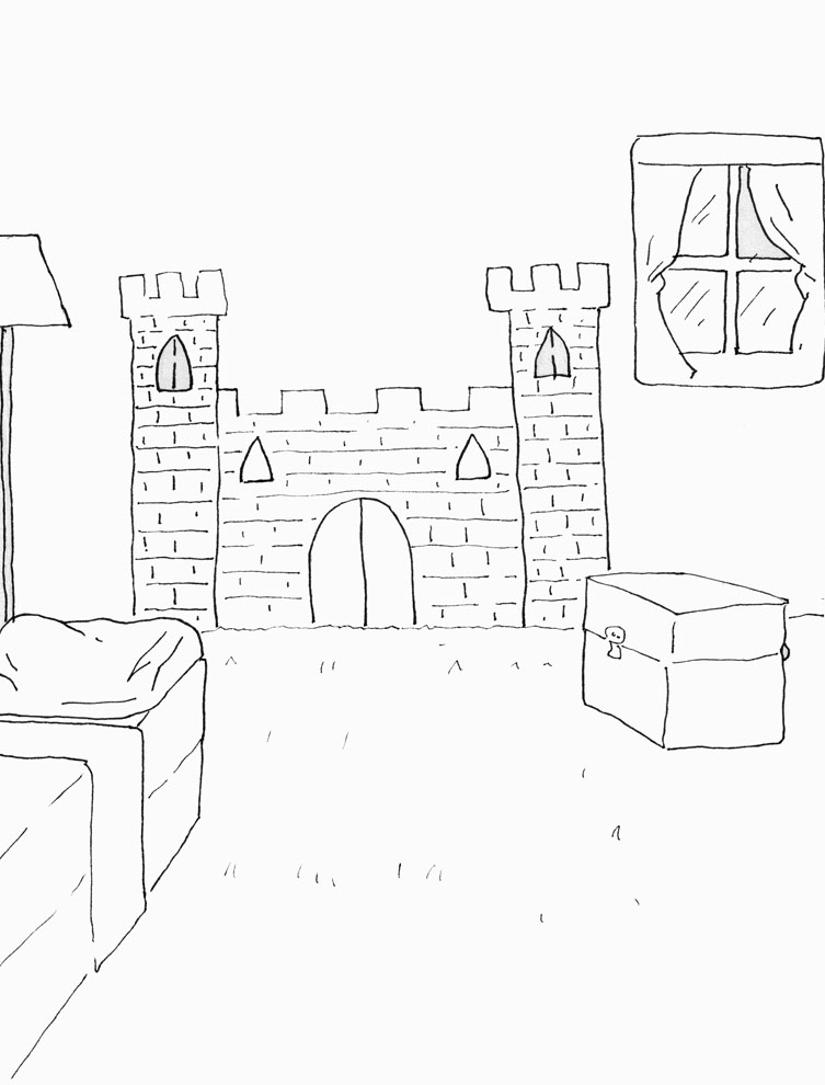 How to Paint a Castle on a Child's Bedroom Wall eHow UK