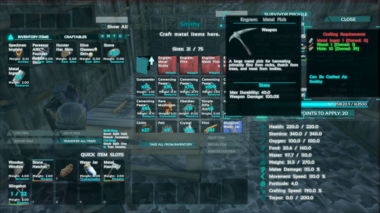 Ark Survival Evolved Tips and Tricks for Crafting and Repairs