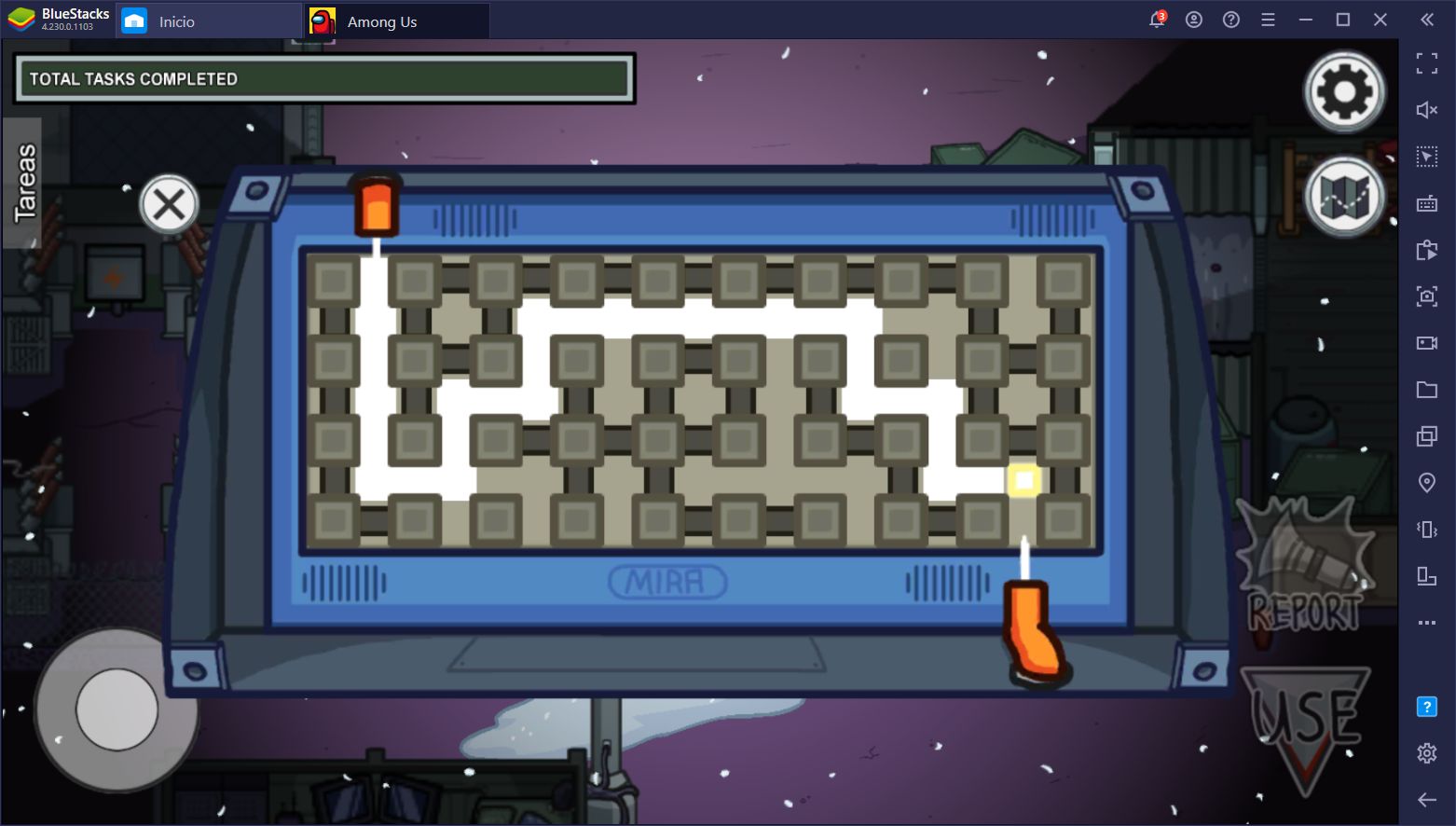 Among Us Cómo Completar Todas las Tareas en Polus BlueStacks