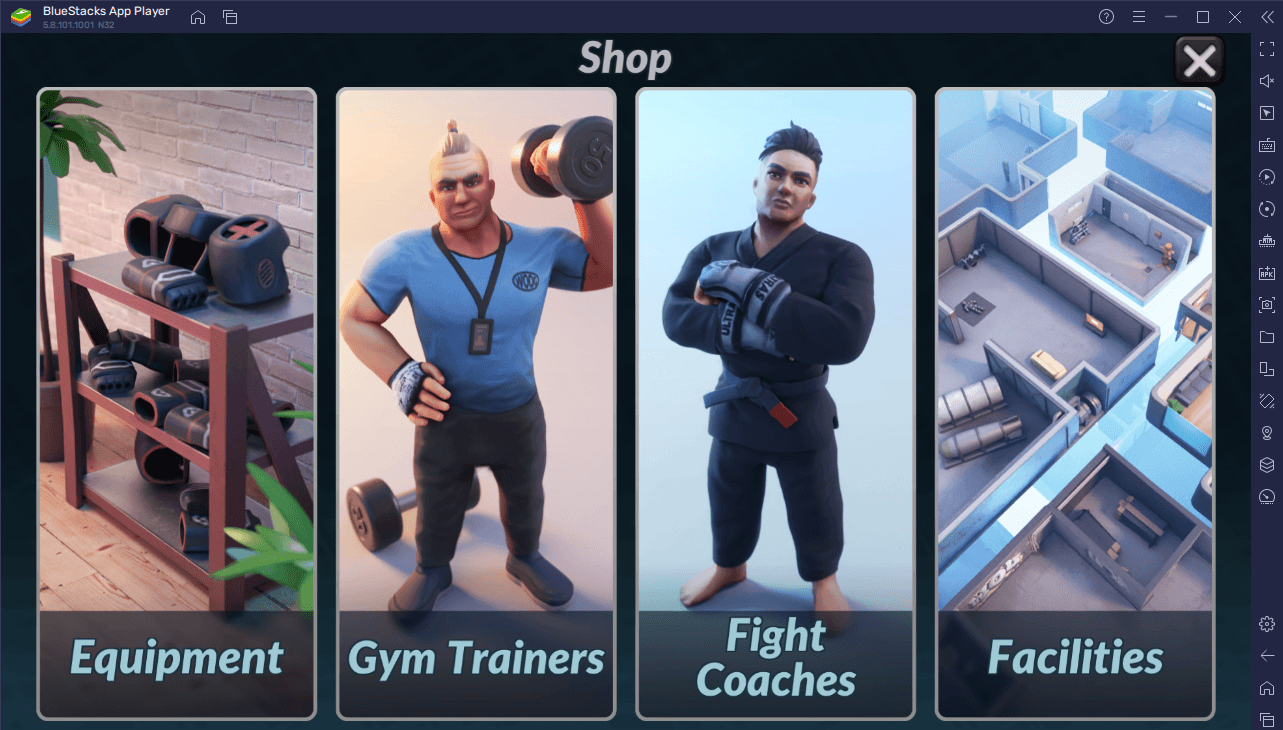 How to Train Fighters in MMA Manager 2 Ultimate Fight BlueStacks