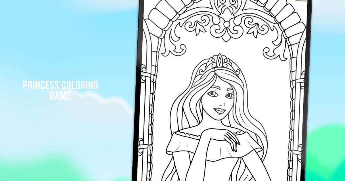 Download and play Princess Coloring Game on PC & Mac (Emulator)