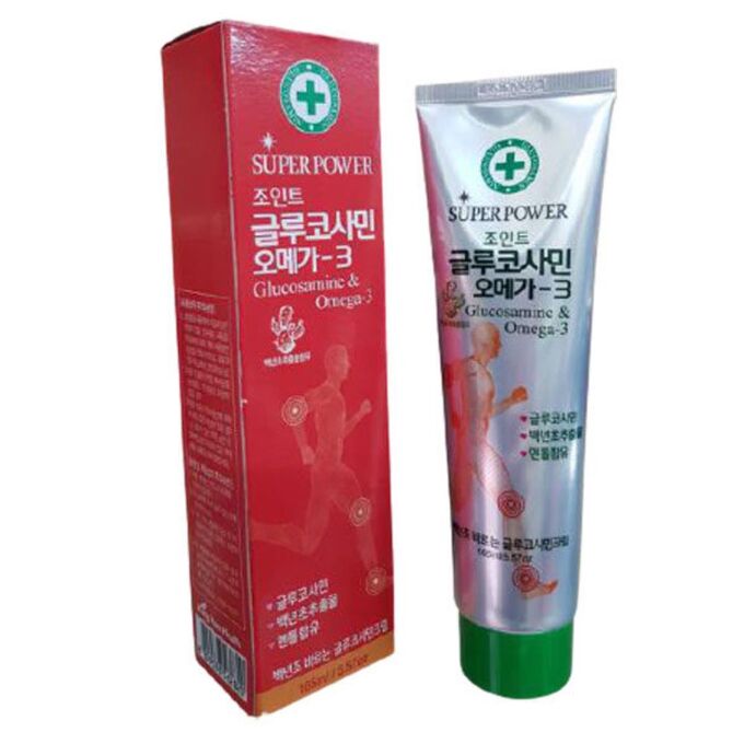 Juno Cream Glucosamine & Omega3 Super Power Крем с глюкозамином и