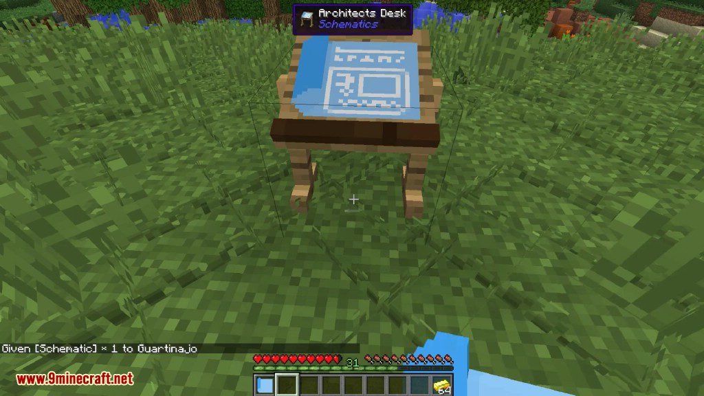 Schematics Mod - 1Minecraft