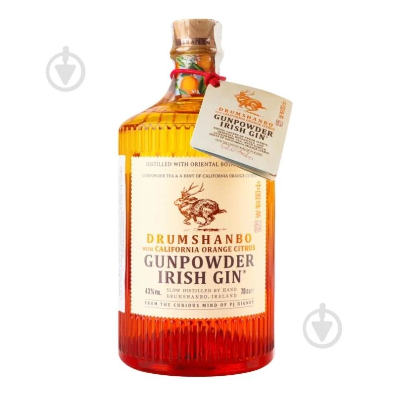 ᐉ Джин Drumshanbo Gunpowder Irish Gin California Orange Citrus 43 0,7