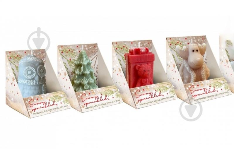 ᐉ Свеча декоративная Снежная фигурка 7,5 см Bartek Candles • Купить в